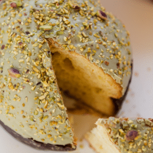 Panettone al pistacchio