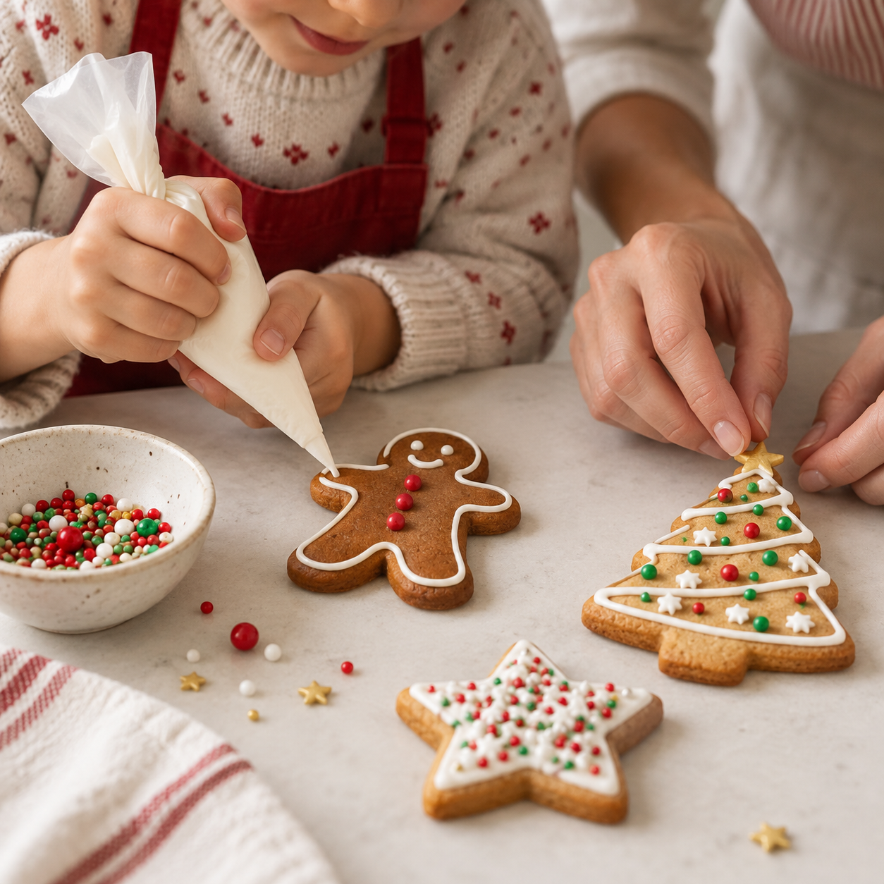 Workshop – Decorazione biscotti natalizi – Bambini